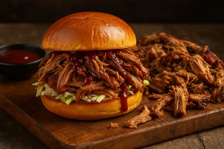 Slow Smoked Pulled Pork Shoulder