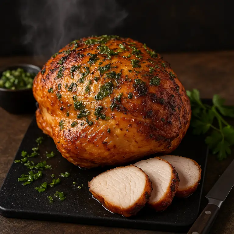 Christmas Smoked Turkey Crown