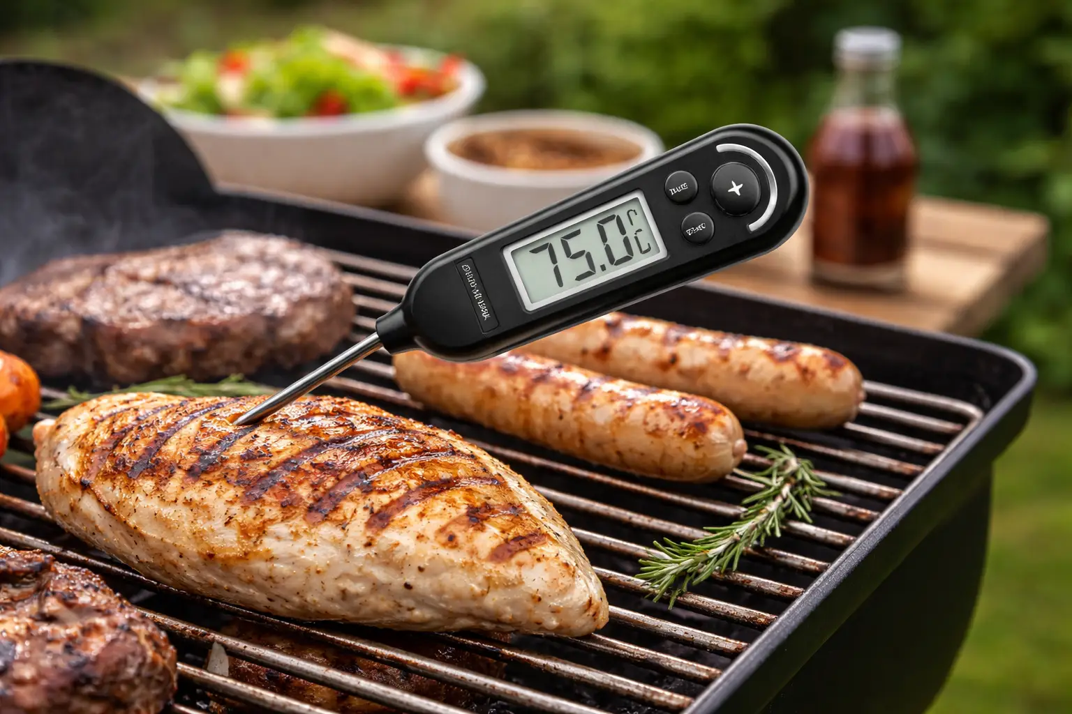Safe Internal Temperatures for BBQ