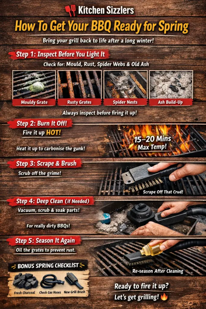 Clean Your Mouldy BBQ - UK Spring BBQ Cleaning Guide