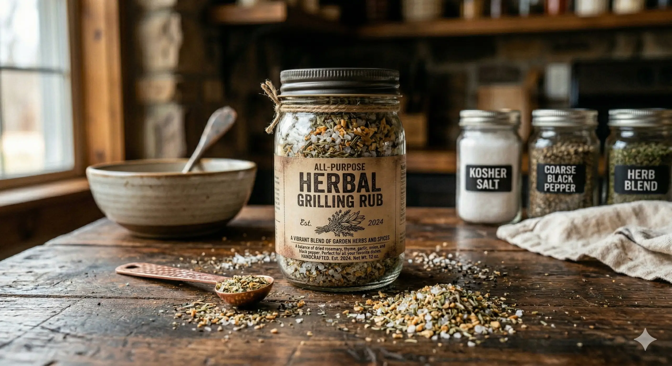All-Purpose Herbal Grilling Rub