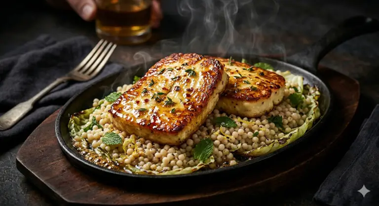 Halloumi with Honey-Thyme