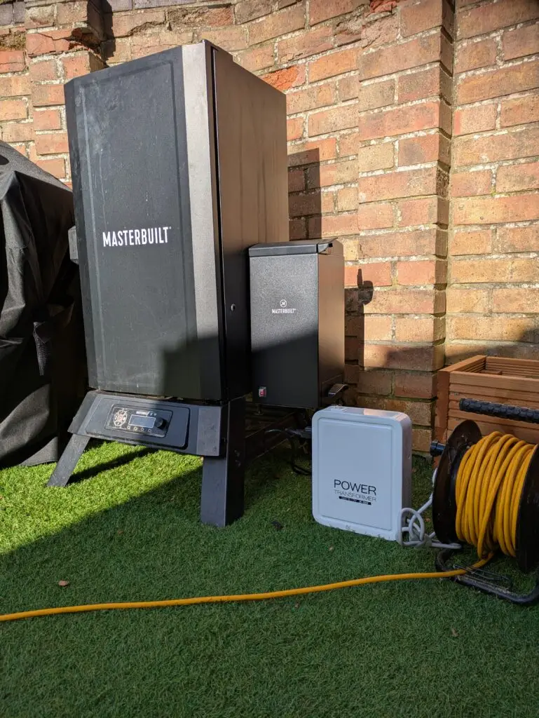 Masterbuilt electric smoker offset smoke generator UK transformer fix
