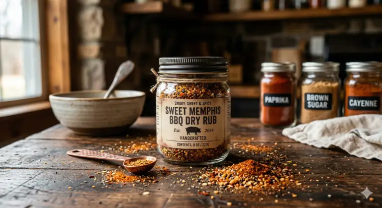 Memphis Sweet Dust Dry Rub for pork